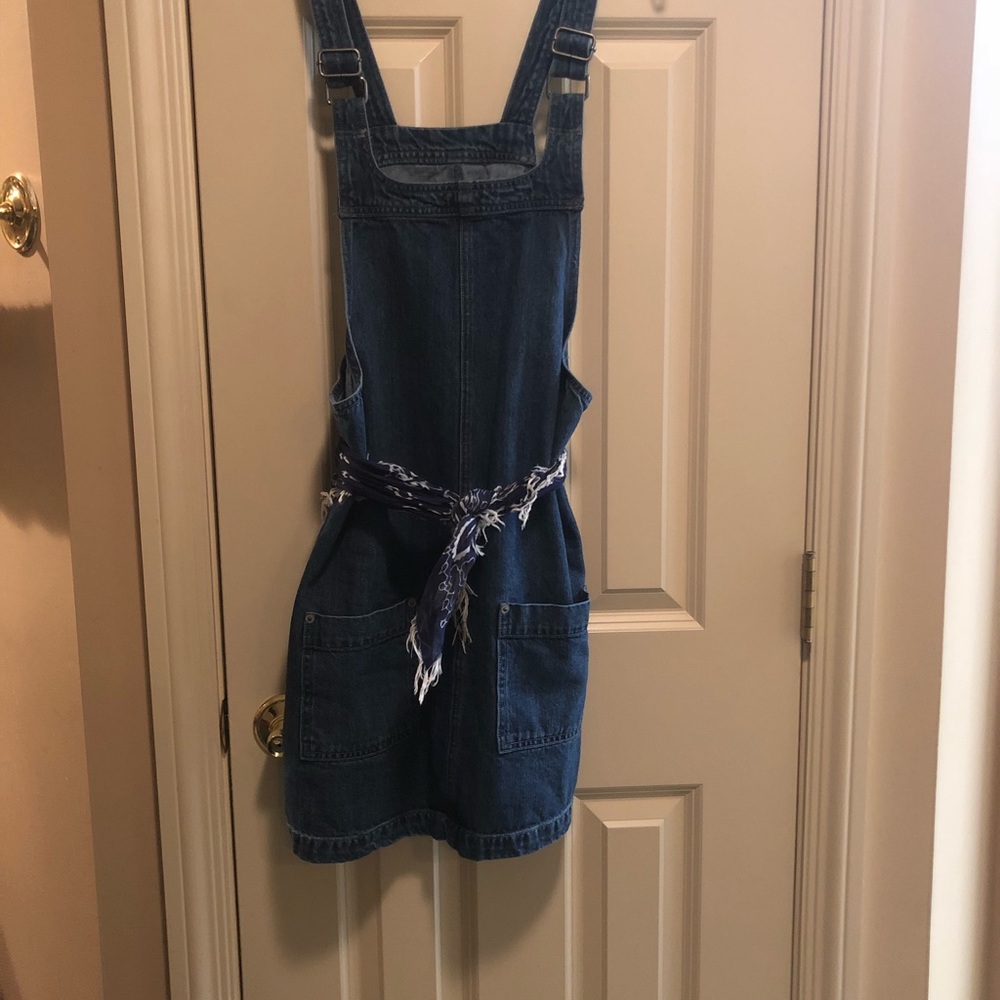 Lucky Brand Denim Overall Summer Dress